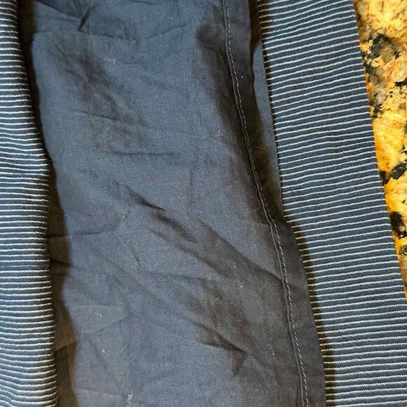 Madewell $98 off-the-shoulder bell-sleeve dress Size2 G3457 In Deep Navy - Picture 7 of 10